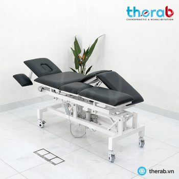 Giường trị liệu massage chiropractic 2 động cơ nâng hạ herab-1020