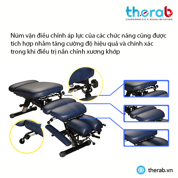 Giường chiropractic nắn chỉnh cột sống THR-024 1