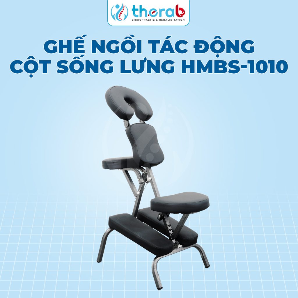 Ghế ngồi massage trị liệu tác động cột sống lưng Herab HMBS-1010