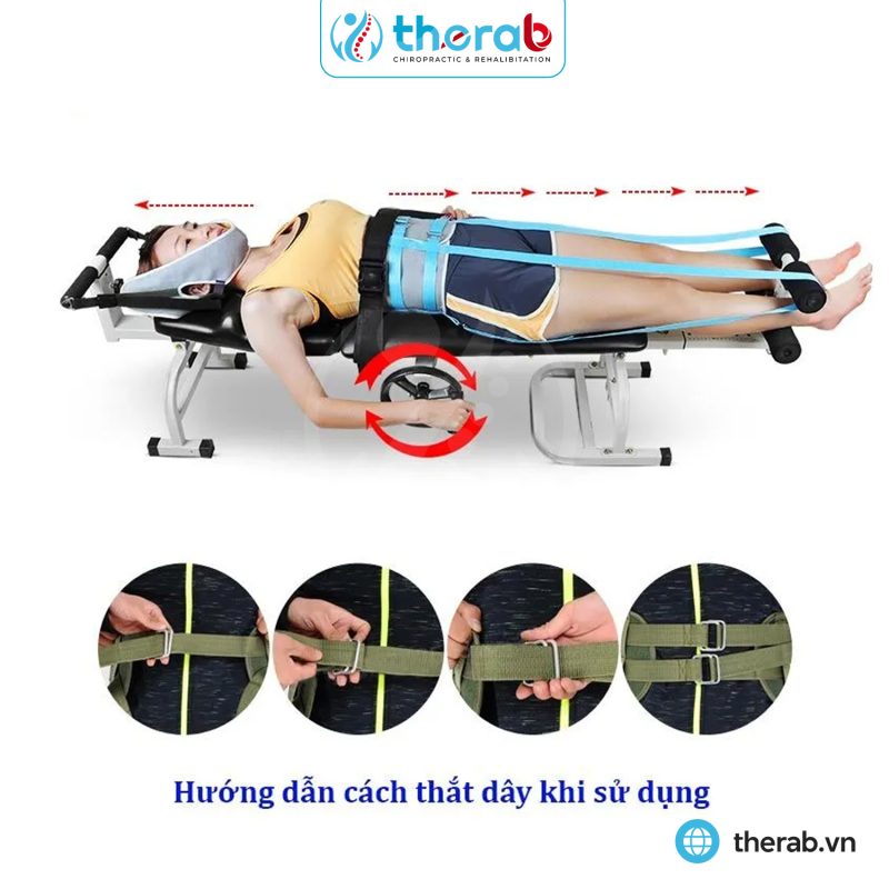 Giường kéo giãn cột sống THR-012 1