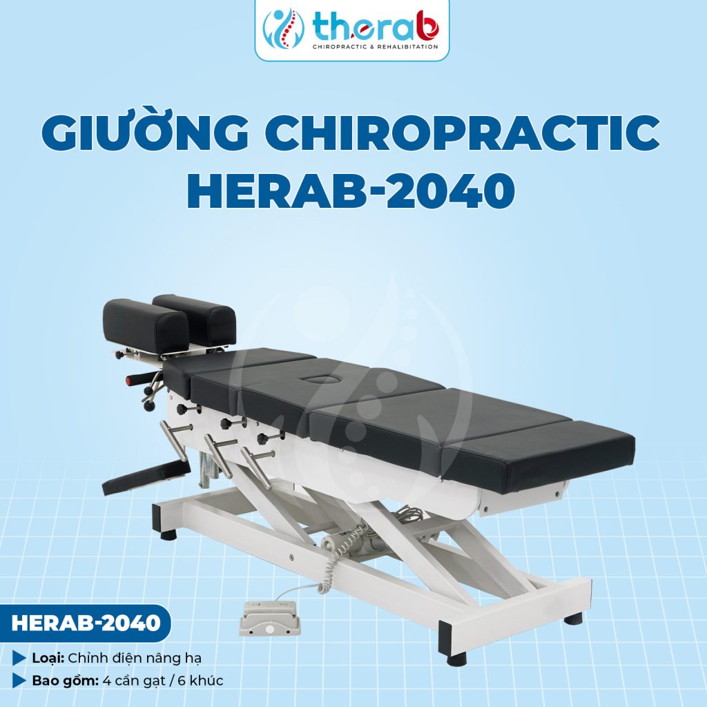 Giường nắn chỉnh cột sống chiropractic vật lý trị liệu