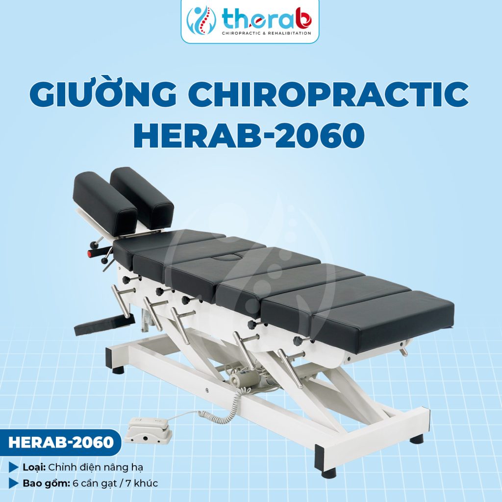 Giường nắn chỉnh cột sống chiropractic vật lý trị liệu