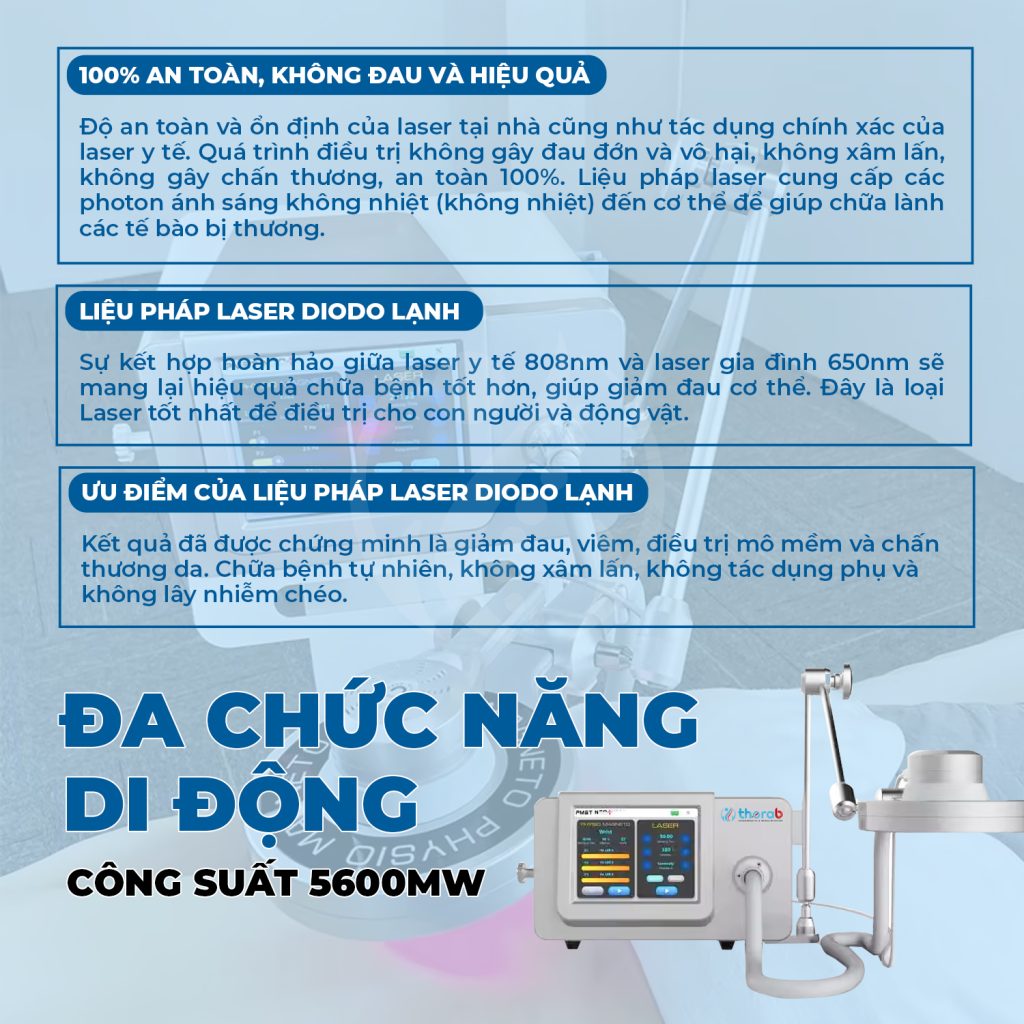 Máy từ trường siêu dẫn hồng ngoại laser 3in1 THR-17-3