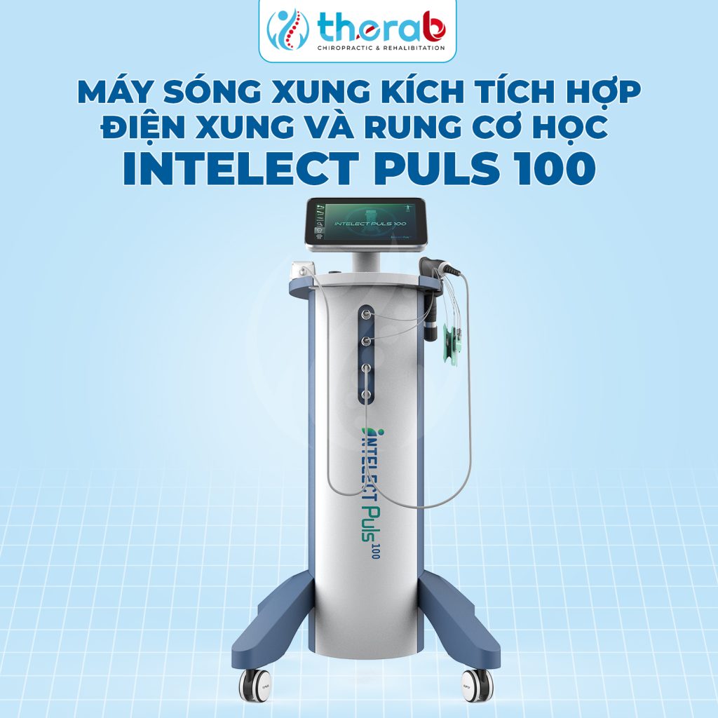 Máy sóng xung kích tích hợp điện xung và siêu âm INTELECT PULS 100