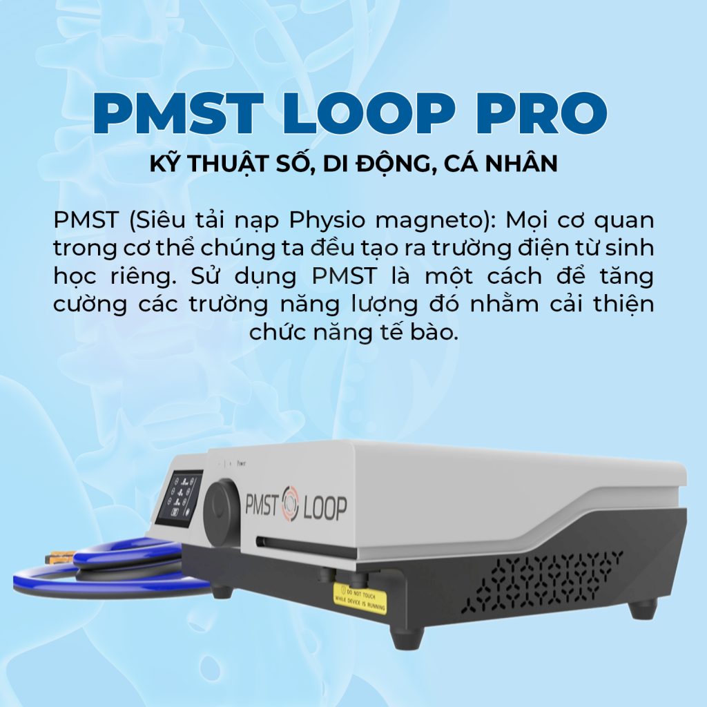 Máy trị liệu PEMF điện từ trường PMST LOOP PRO