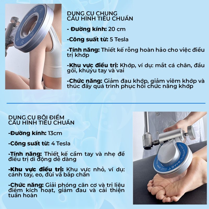 Máy trị liệu từ trường siêu dẫn hồng ngoại PMST MAX