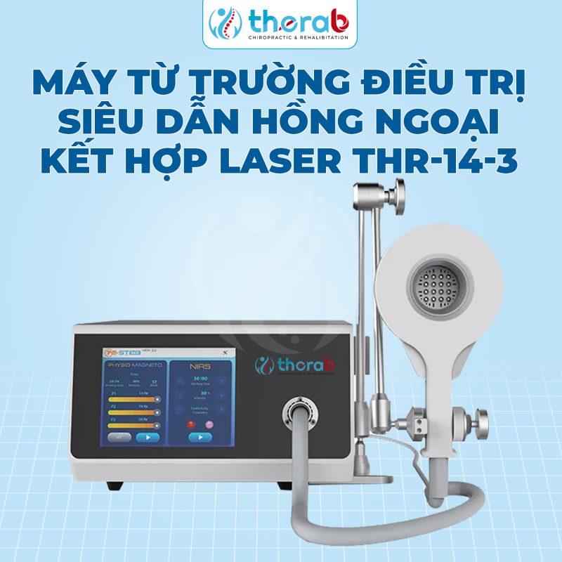 Máy từ trường điều trị siêu dẫn hồng ngoại kết hợp laser THR-14-31