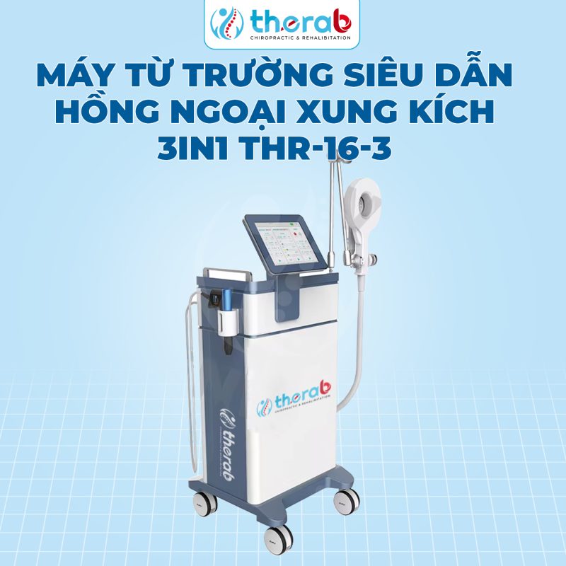 Máy từ trường siêu dẫn hồng ngoại xung kích 3in1 THR-16-3 fixx