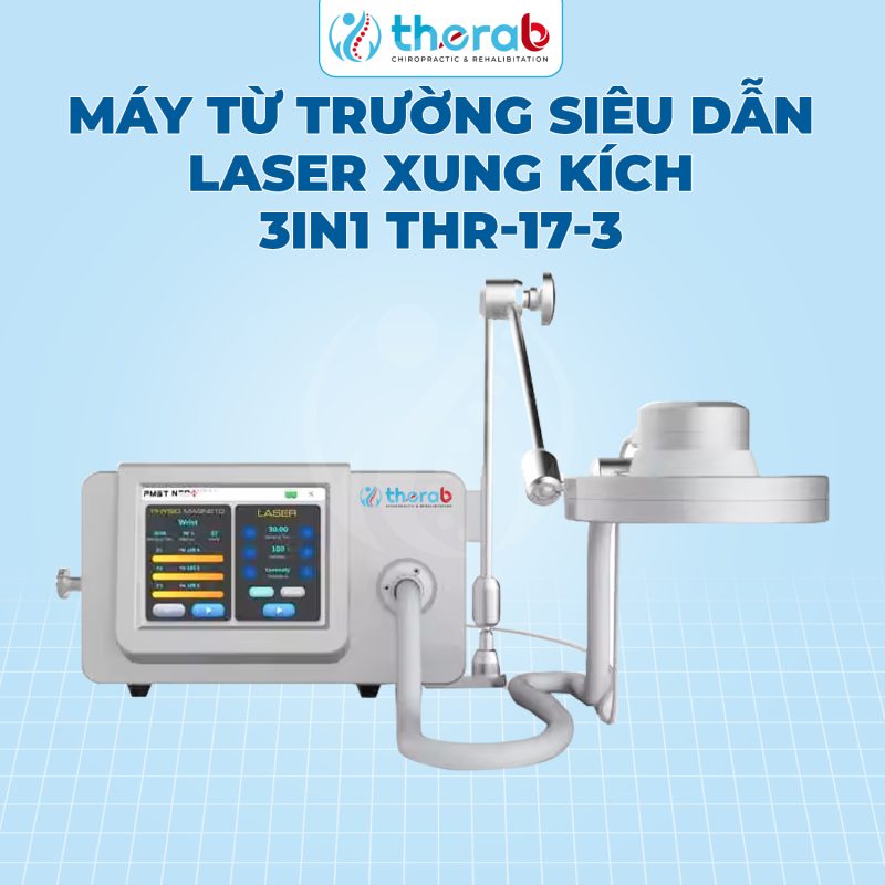 Máy từ trường siêu dẫn laser xung kích 3in1 THR-17-3