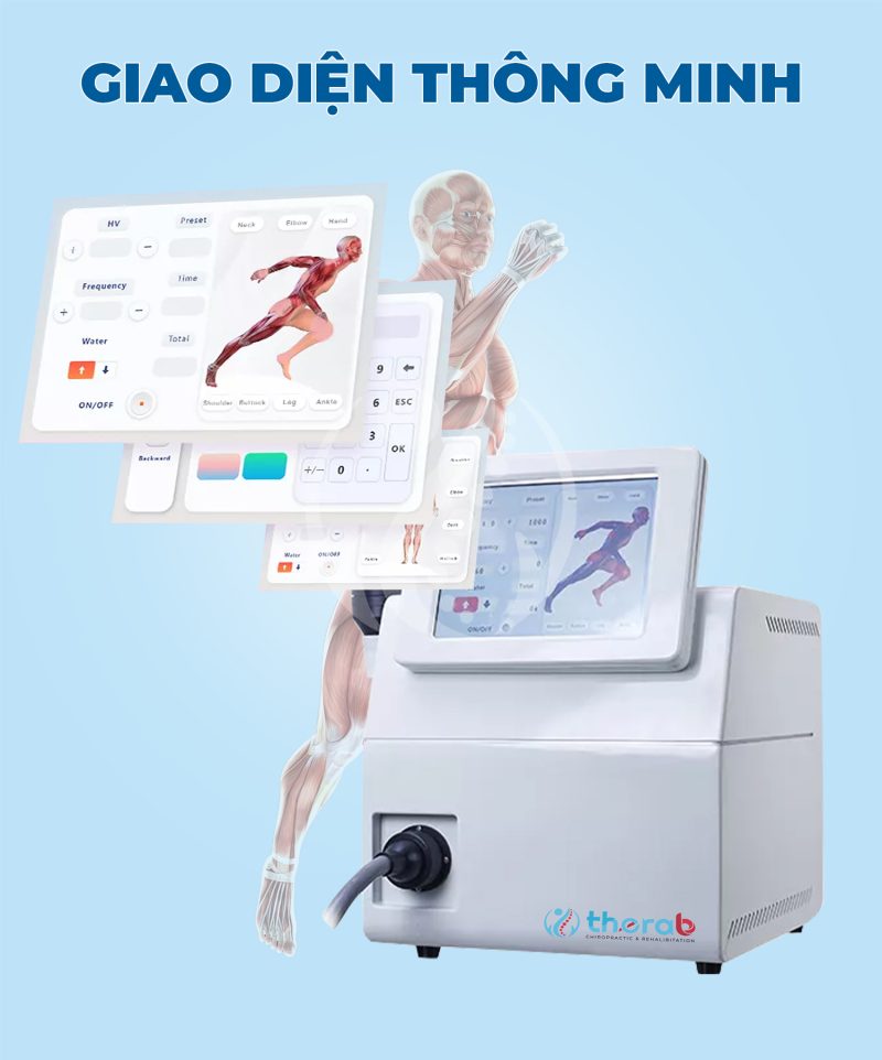 Máy xung kích hội tụ trị liệu THR-010