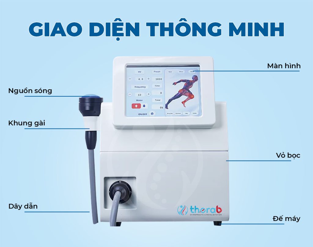 Máy xung kích hội tụ trị liệu THR-010