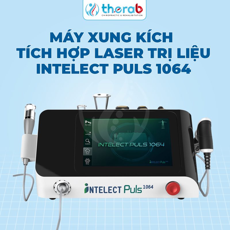 Máy xung kích tích hợp laser trị liệu INTELECT PULS 10647