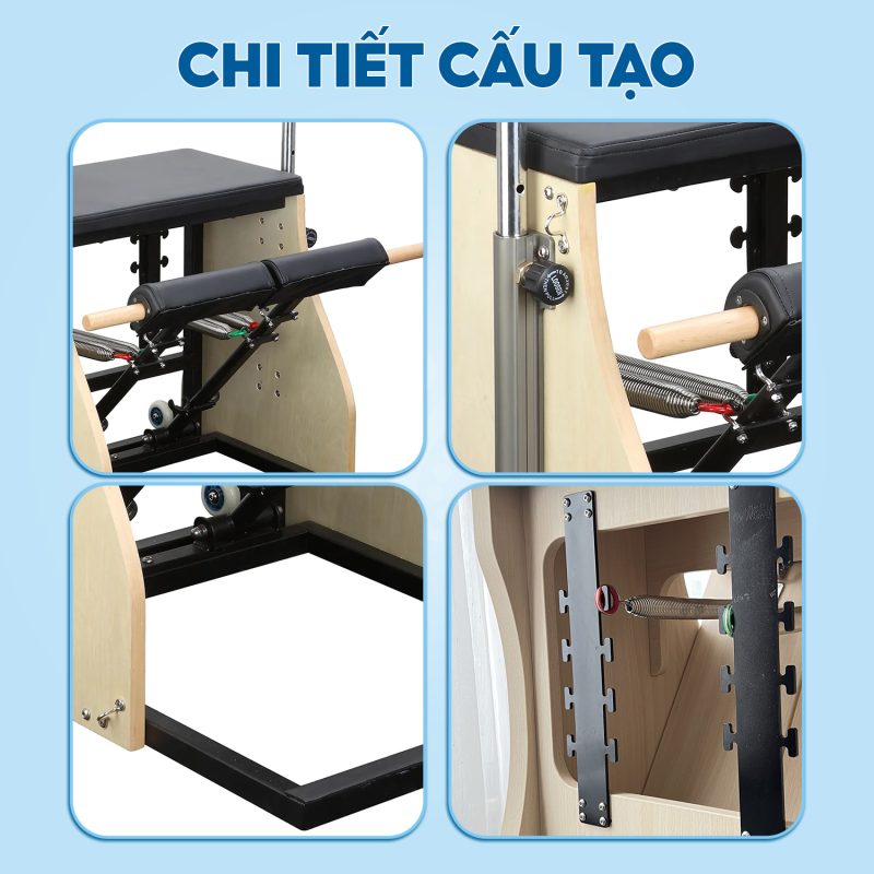 Ghế tập pilates ổn định cột sống