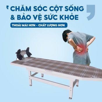 Giường Rung Lắc Trị Liệu Cột Sống