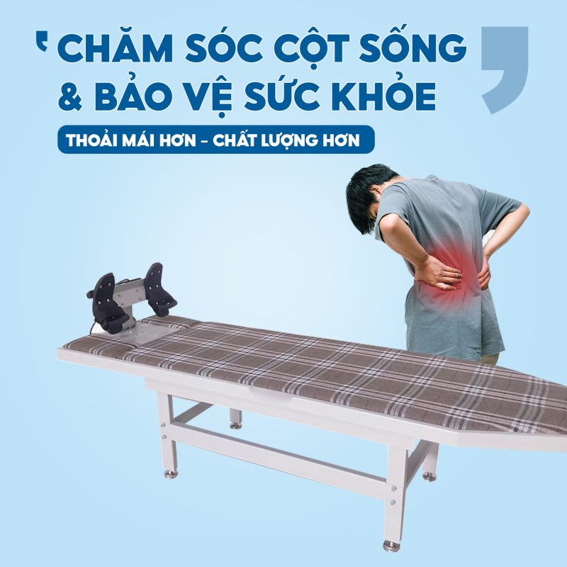 Giường Rung Lắc Trị Liệu Cột Sống