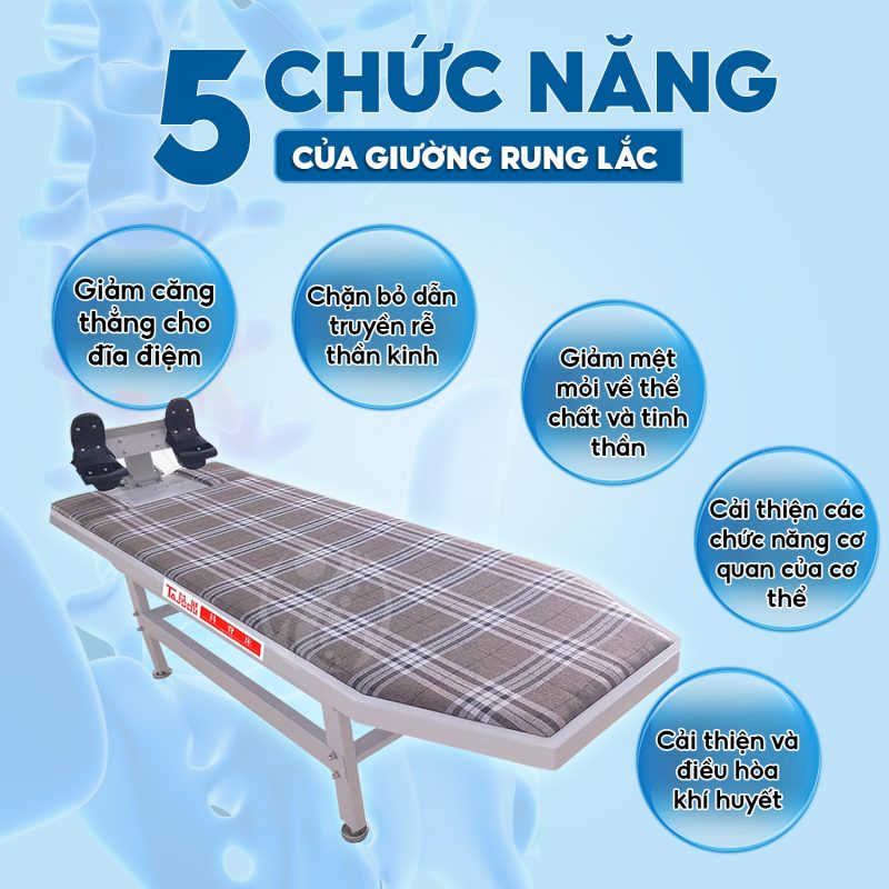 Giường Rung Lắc Trị Liệu Cột Sống