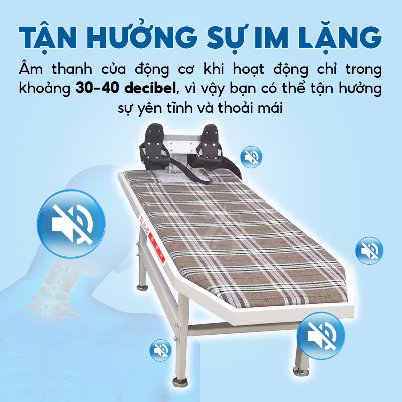 Giường Rung Lắc Trị Liệu Cột Sống