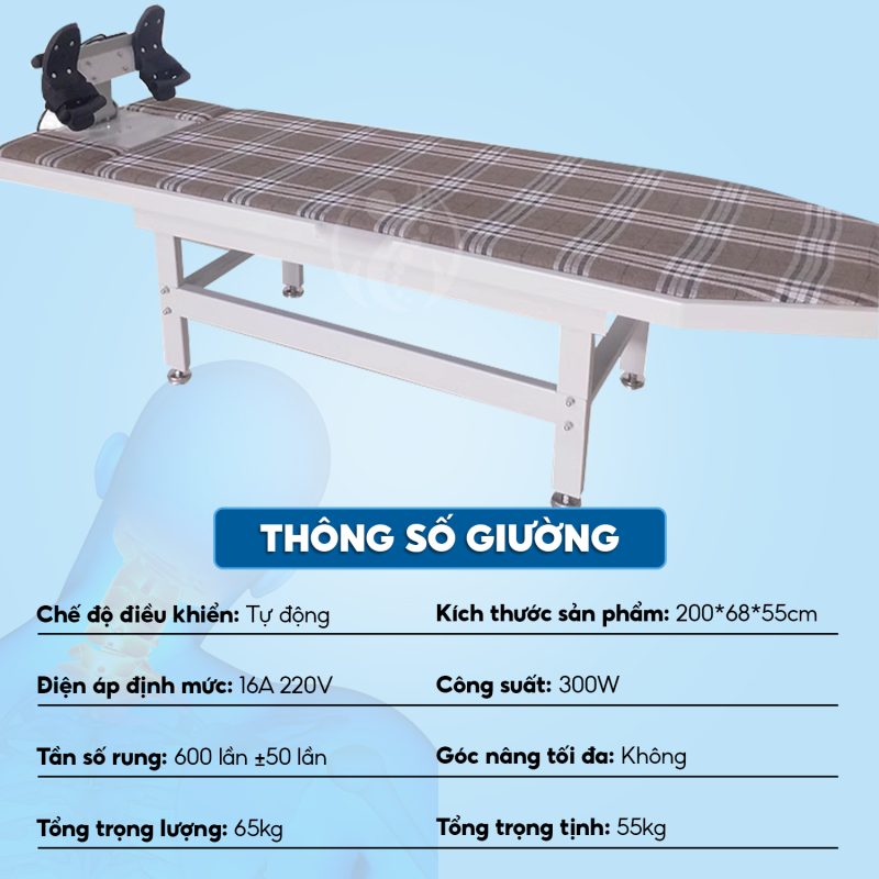 Giường Rung Lắc Trị Liệu Cột Sống