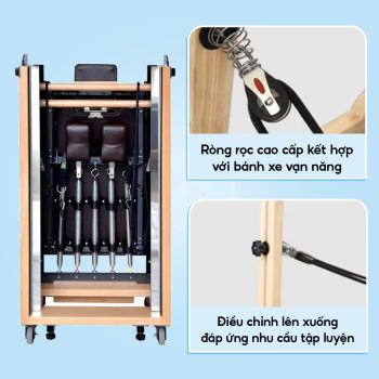 Giường Tập Pilates Gấp Gọn