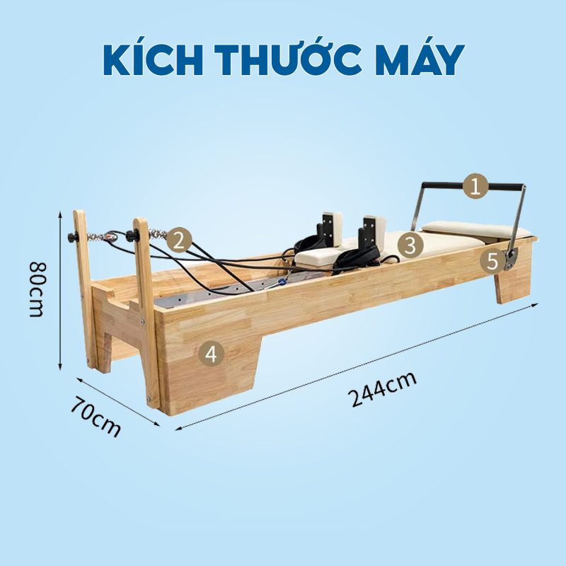 Máy Tập Pilates Reformer