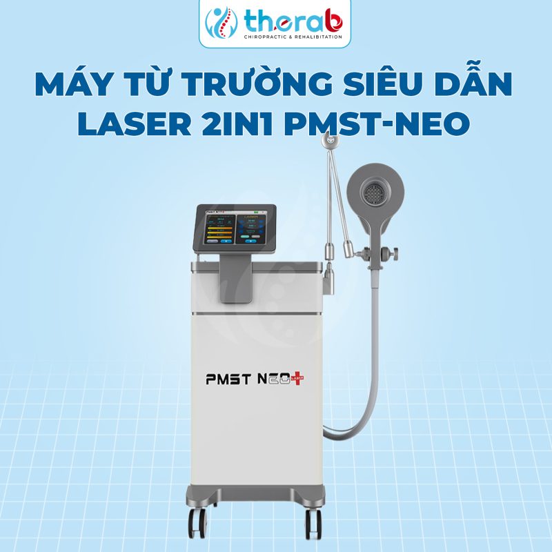 Máy từ trường trị liệu siêu dẫn kết hợp laser thân đứng PMST NEO+2