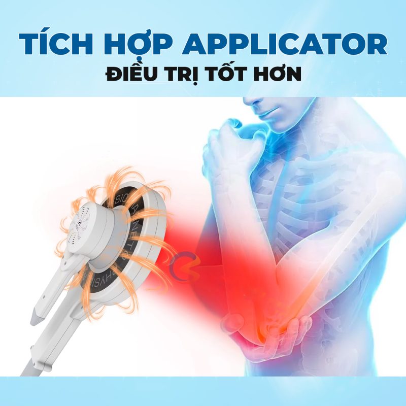 Máy từ trường trị liệu siêu dẫn kết hợp laser thân đứng PMST NEO+