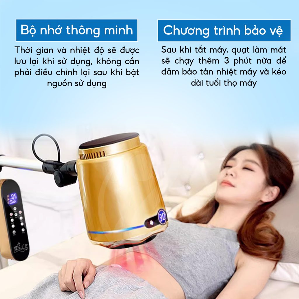 Máy Xông Ngải Hồng Ngoại - Đả Thông Kinh Lạc