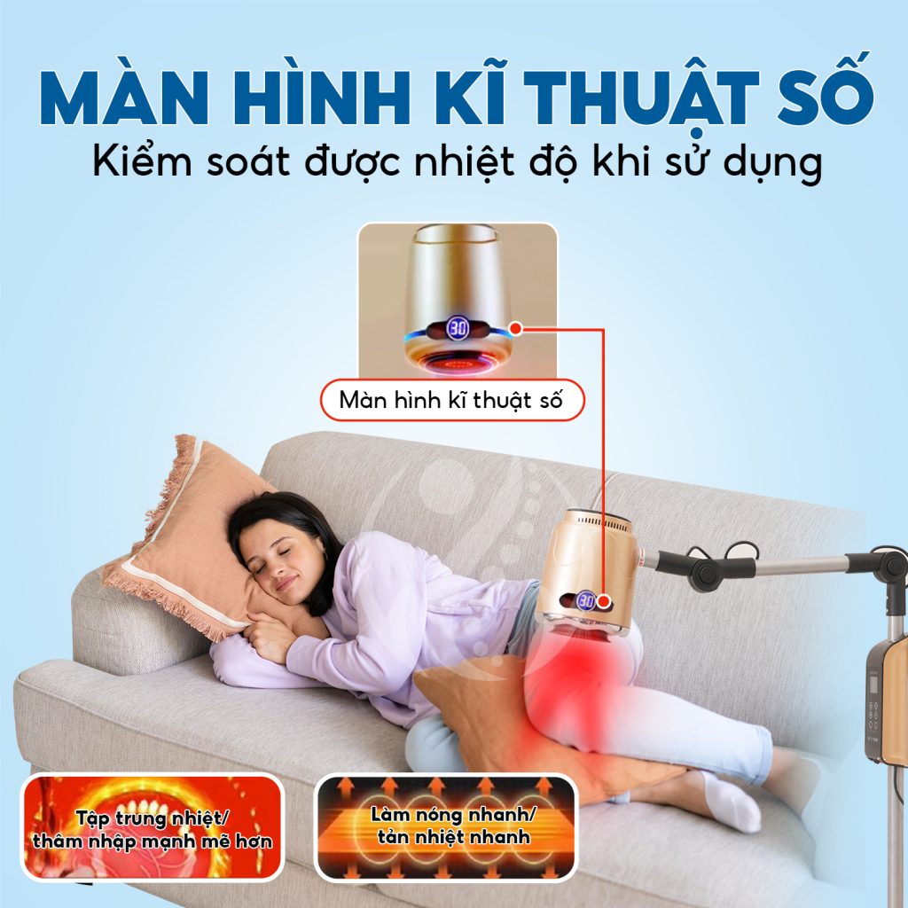 Máy Xông Ngải Hồng Ngoại - Đả Thông Kinh Lạc