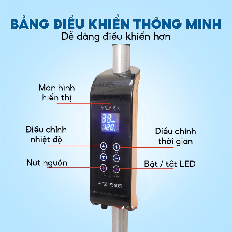 Máy Xông Ngải Hồng Ngoại - Đả Thông Kinh Lạc